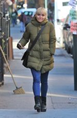 CHRISTINA RICCI Out and About in New York 01/26/2018