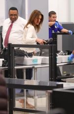 CINDY CRAWFORD and KAIA GERBER at Charles De Gaulle Airport in Paris 01/19/2018