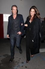 CINDY CRAWFORD and Rande Gerber at Craig