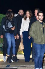 CINDY CRAWFORD at Nobu Restaurant in Malibu 01/03/2018