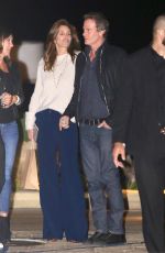 CINDY CRAWFORD at Nobu Restaurant in Malibu 01/03/2018