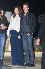 CINDY CRAWFORD at Nobu Restaurant in Malibu 01/03/2018