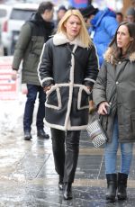 CLAIRE DANES Out at Sundance Film Festival in Park City 01/21/2018