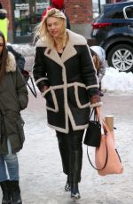 CLAIRE DANES Out at Sundance Film Festival in Park City 01/21/2018