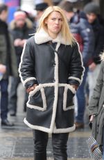 CLAIRE DANES Out at Sundance Film Festival in Park City 01/21/2018