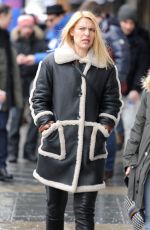 CLAIRE DANES Out at Sundance Film Festival in Park City 01/21/2018