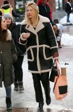 CLAIRE DANES Out at Sundance Film Festival in Park City 01/21/2018