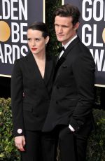 CLAIRE FOY at 75th Annual Golden Globe Awards in Beverly Hills 01/07/2018