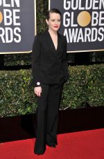 CLAIRE FOY at 75th Annual Golden Globe Awards in Beverly Hills 01/07/2018