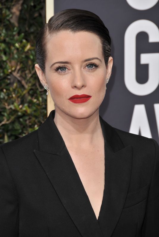 CLAIRE FOY at 75th Annual Golden Globe Awards in Beverly Hills 01/07/2018