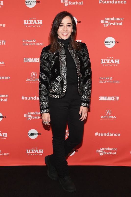 CLARISSA KISTE at Rust Premiere at 2018 Sundance Film Festival in Park City 01/20/2018