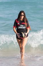 CLAUDIA ROMANI in Bikini Bottom on the Beach in Miami 01/27/2018