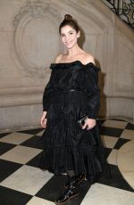 CLOTILDE COURAU at Cristian Dior Show at Spring/Summer 2018 Haute Couture Fashion Week in Paris 01/23/2018