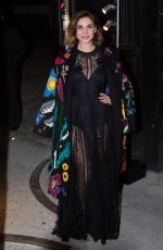 CLOTILDE COURAU at Valentino Show at Spring/Summer 2018 Haute Couture Fashion Week in Paris 01/24/2018