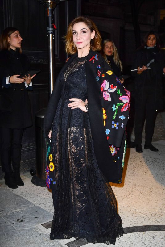 CLOTILDE COURAU at Valentino Show at Spring/Summer 2018 Haute Couture Fashion Week in Paris 01/24/2018