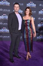 COBIE SMULDERS at Black Panther Premiere in Hollywood 01/29/2018