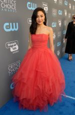 CONSTANCE WU at 2018 Critics’ Choice Awards in Santa Monica 01/11/2018