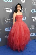 CONSTANCE WU at 2018 Critics’ Choice Awards in Santa Monica 01/11/2018
