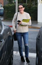 COURTENEY COX Out and About in Beverly Hills 01/09/2018