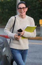 COURTENEY COX Out and About in Beverly Hills 01/09/2018