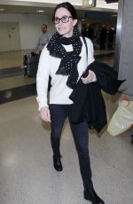 COURTNEY COX at Los Angeles International Airport 01/21/2018