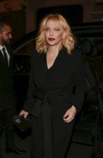 COURTNEY LOVE at Yves Saint Laurent Night at Beauty Hotel in Paris 01/17/2018