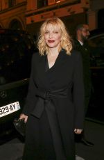 COURTNEY LOVE at Yves Saint Laurent Night at Beauty Hotel in Paris 01/17/2018