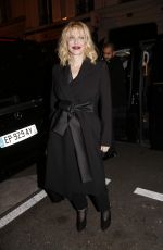 COURTNEY LOVE at Yves Saint Laurent Night at Beauty Hotel in Paris 01/17/2018