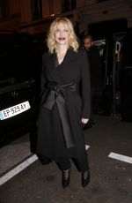 COURTNEY LOVE at Yves Saint Laurent Night at Beauty Hotel in Paris 01/17/2018