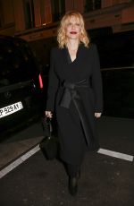 COURTNEY LOVE at Yves Saint Laurent Night at Beauty Hotel in Paris 01/17/2018