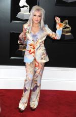 CYNDI LAUPER at Grammy 2018 Awards in New York 01/28/2018