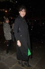 DAISY LOWE Leaves Heron Tower in London 01/30/2018