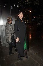 DAISY LOWE Leaves Heron Tower in London 01/30/2018