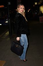 DAISY ROBINS Arrives at Hello Love Robinsons Event in London 01/30/2018