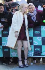 DAKOTA FANNING Arrives at AOL Build Speaker Series in New York 01/18/2018