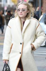 DAKOTA FANNING Arrives at AOL Build Speaker Series in New York 01/18/2018