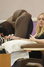 DAKOTA FANNING at a Salon in Los Angeles 01/04/2018
