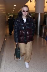 DAKOTA FANNING at Los Angeles International Airport 01/20/2018