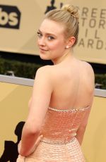 DAKOTA FANNING at Screen Actors Guild Awards 2018 in Los Angeles 01/21/2018