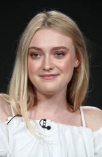 DAKOTA FANNING at TCA Winter Press Tour in Pasadena 01/11/2018