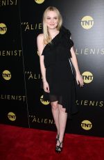 DAKOTA FANNING at The Alienist Premiere in New York 01/16/2018