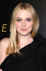 DAKOTA FANNING at The Alienist Premiere in New York 01/16/2018