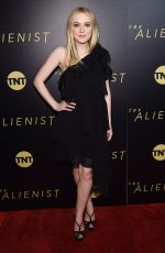 DAKOTA FANNING at The Alienist Premiere in New York 01/16/2018