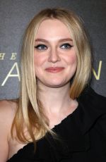 DAKOTA FANNING at The Alienist Premiere in New York 01/16/2018