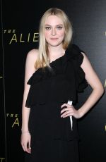 DAKOTA FANNING at The Alienist Premiere in New York 01/16/2018