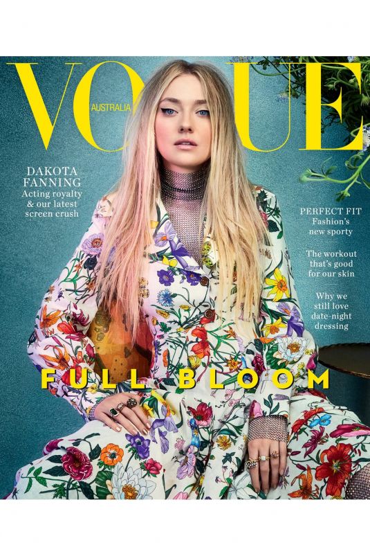 DAKOTA FANNING in Vogue Magazine, Australia February 2018