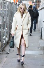 DAKOTA FANNING Out in New York 01/18/2018