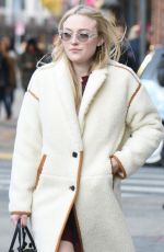 DAKOTA FANNING Out in New York 01/18/2018