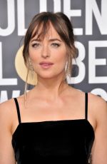 DAKOTA JOHNSON at 75th Annual Golden Globe Awards in Beverly Hills 01/07/2018