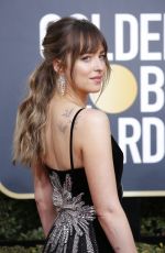 DAKOTA JOHNSON at 75th Annual Golden Globe Awards in Beverly Hills 01/07/2018